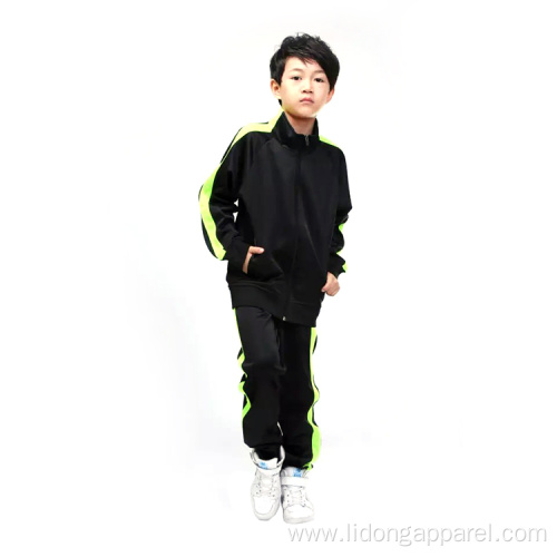 Wholesale Casual Long Sleeve 2pcs Kids tracksuits Set